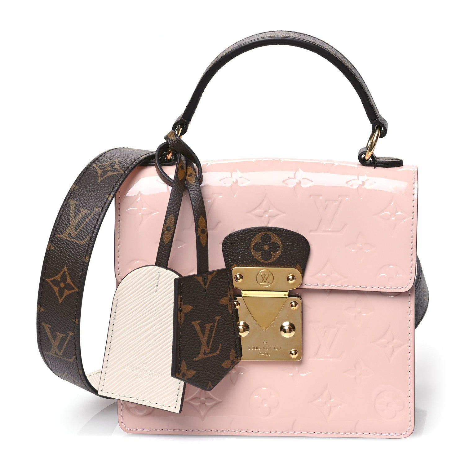 Louis Vuitton Vernis Epi Monogram Spring Street Rose Ballerine 1 of 11