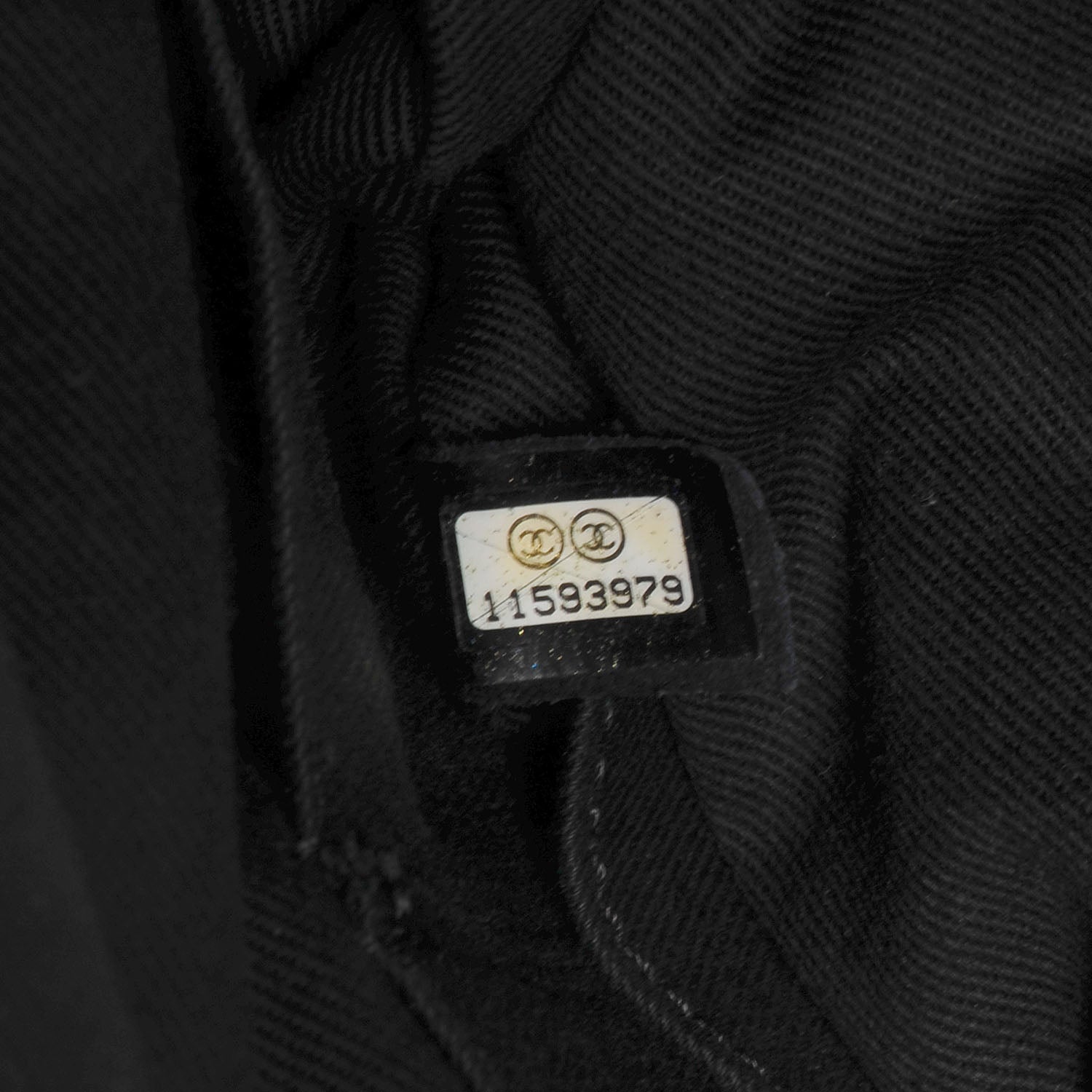 Chanel Calfskin Expandable Stitched Frame Top Bag Black 7 of 7