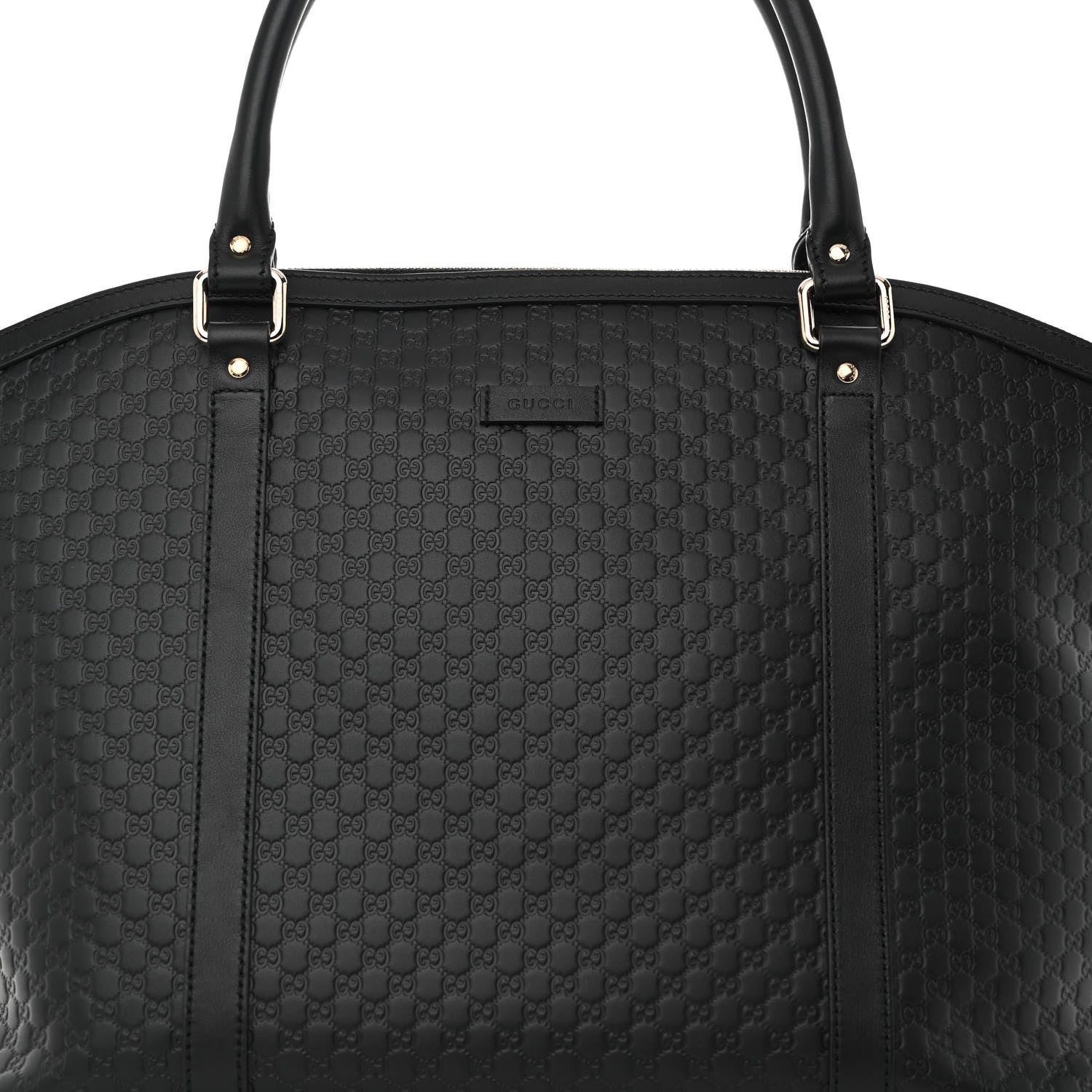Gucci Soft Microguccissima Large Dome Satchel Black 8 of 10