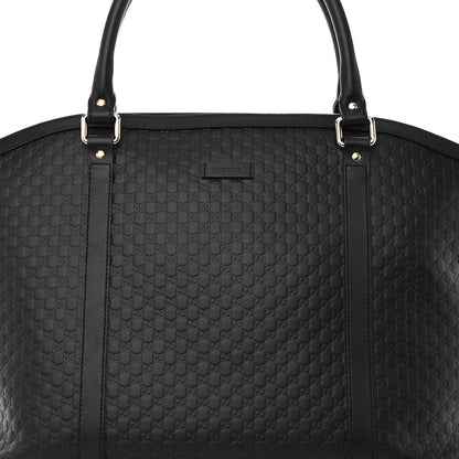 Gucci Soft Microguccissima Large Dome Satchel Black 8 of 10