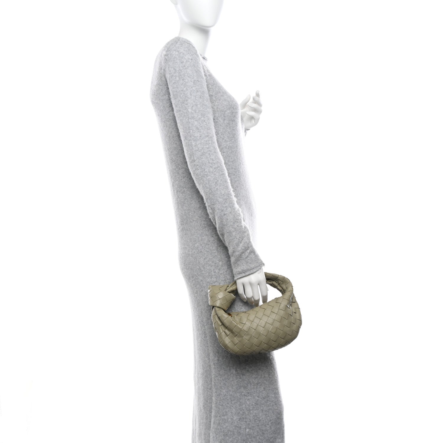Bottega Veneta Nappa Intrecciato Mini Jodie Travertine 2 of 11