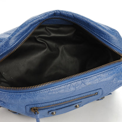 Balenciaga Agneau Classic Hardware Pencil Case M Bleuette 5 of 7