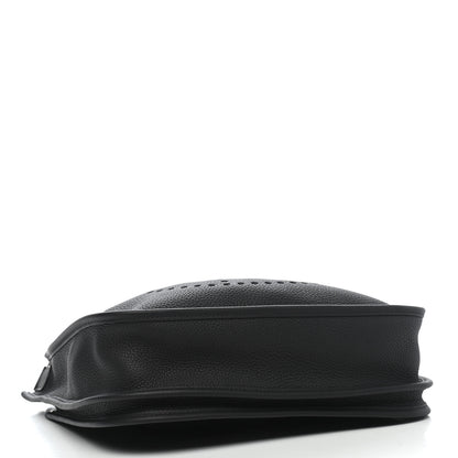 Hermes Taurillon Clemence Evelyne III PM Black 4 of 10