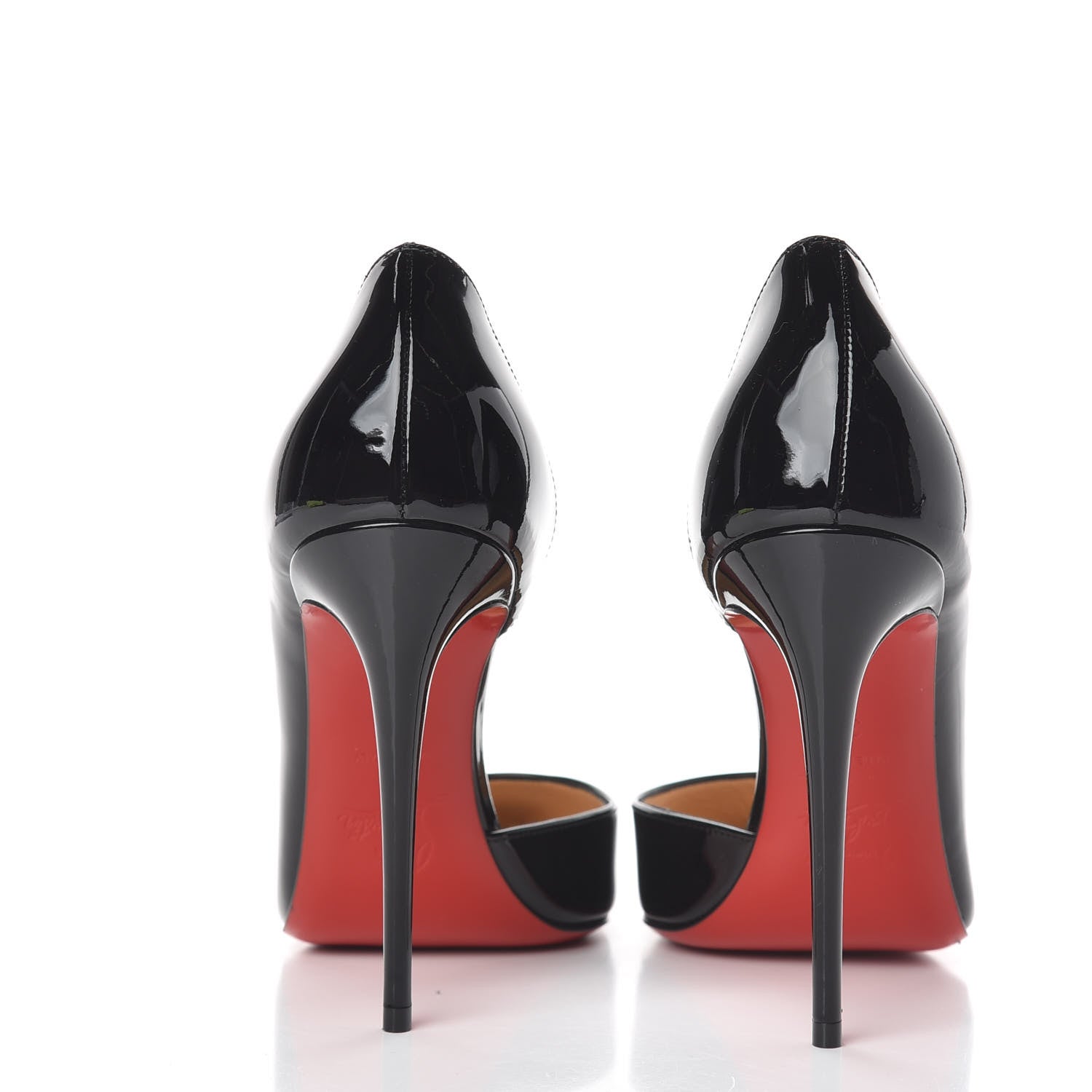 Christian Louboutin Patent Iriza 100 Pumps 38 Black 7 of 11