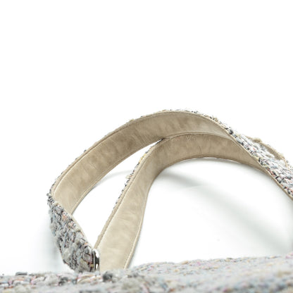 Chanel Tweed Quilted Large Cambon Tote Grey 8 of 9