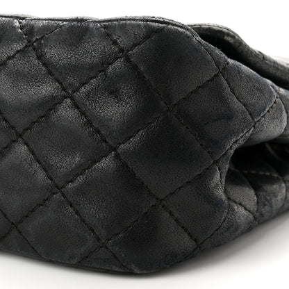 Chanel Lambskin Chevron Quilted Single Flap Black 10 of 11