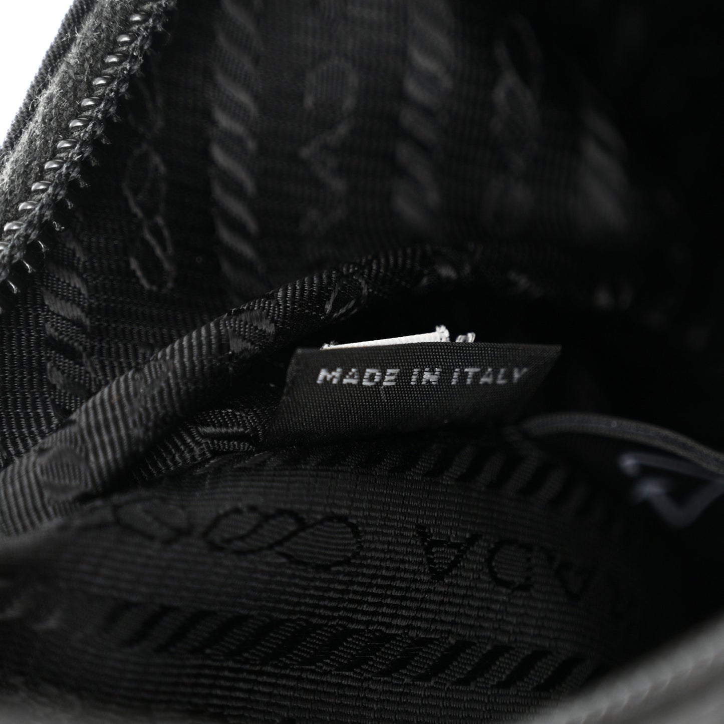 Tessuto Nylon Mini Re-Edition 2000 Bag Black