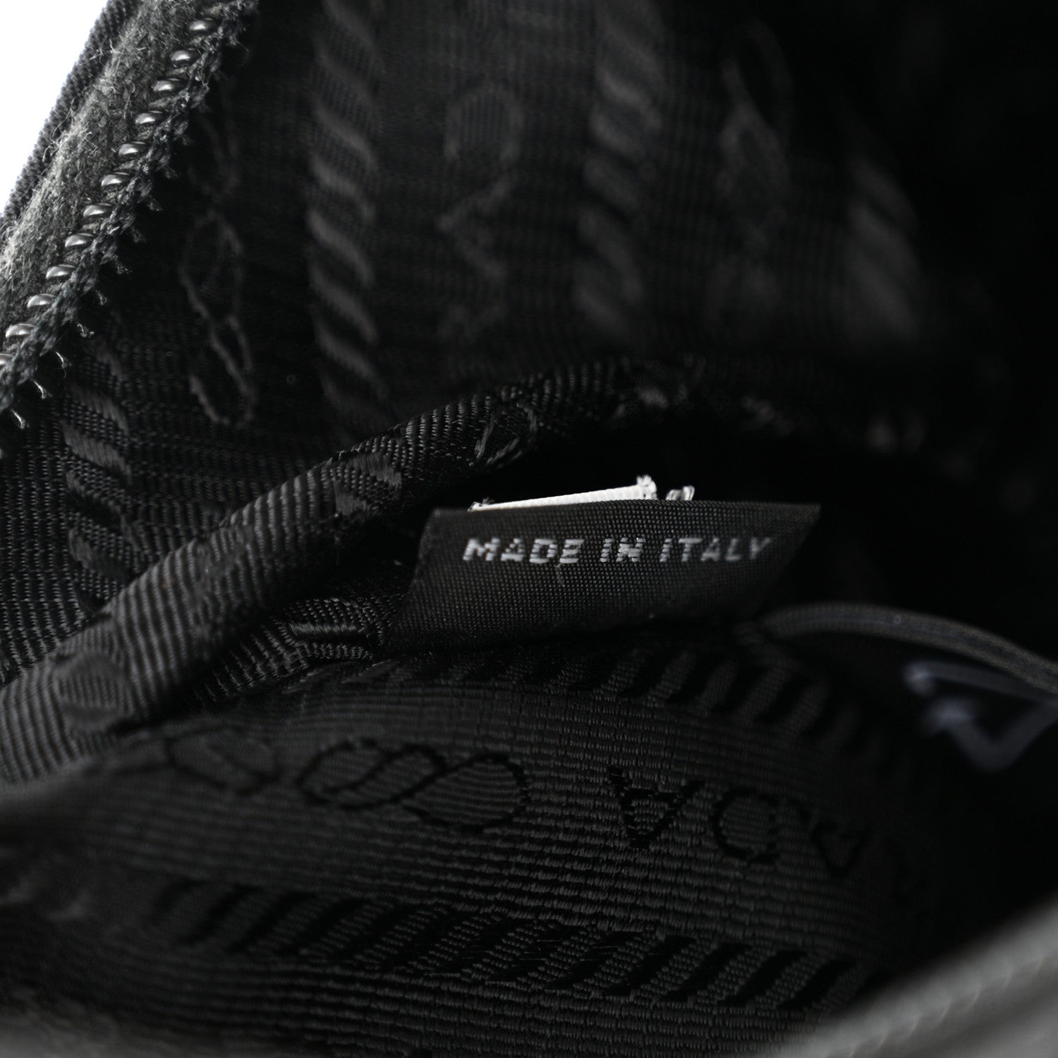 Prada Tessuto Nylon Mini Re-Edition 2000 Bag Black 7 of 13