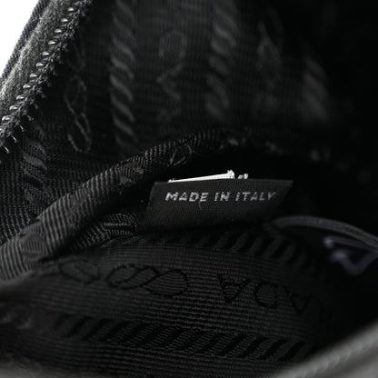 Prada Tessuto Nylon Mini Re-Edition 2000 Bag Black 7 of 13