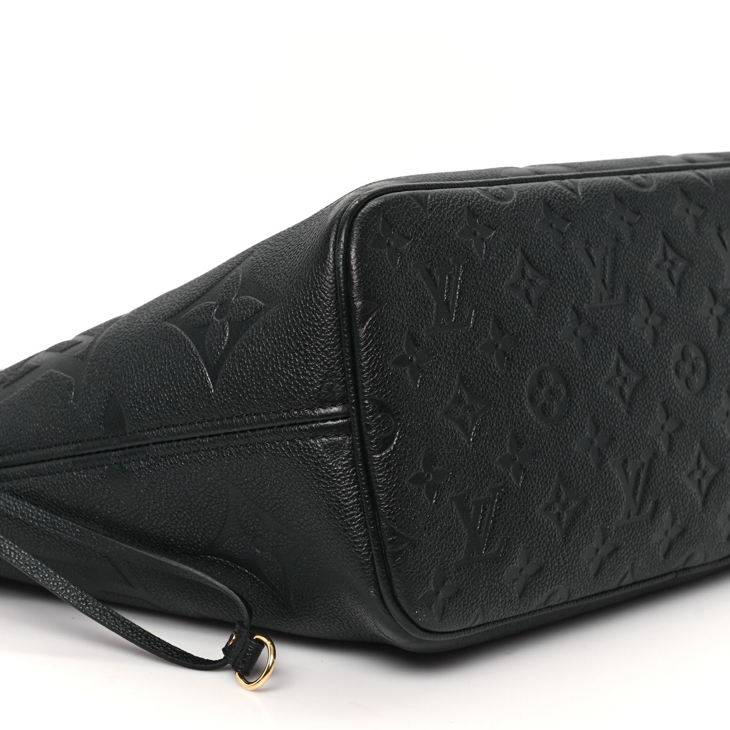 Louis Vuitton Empreinte Monogram Giant Neverfull MM Black 9 of 11