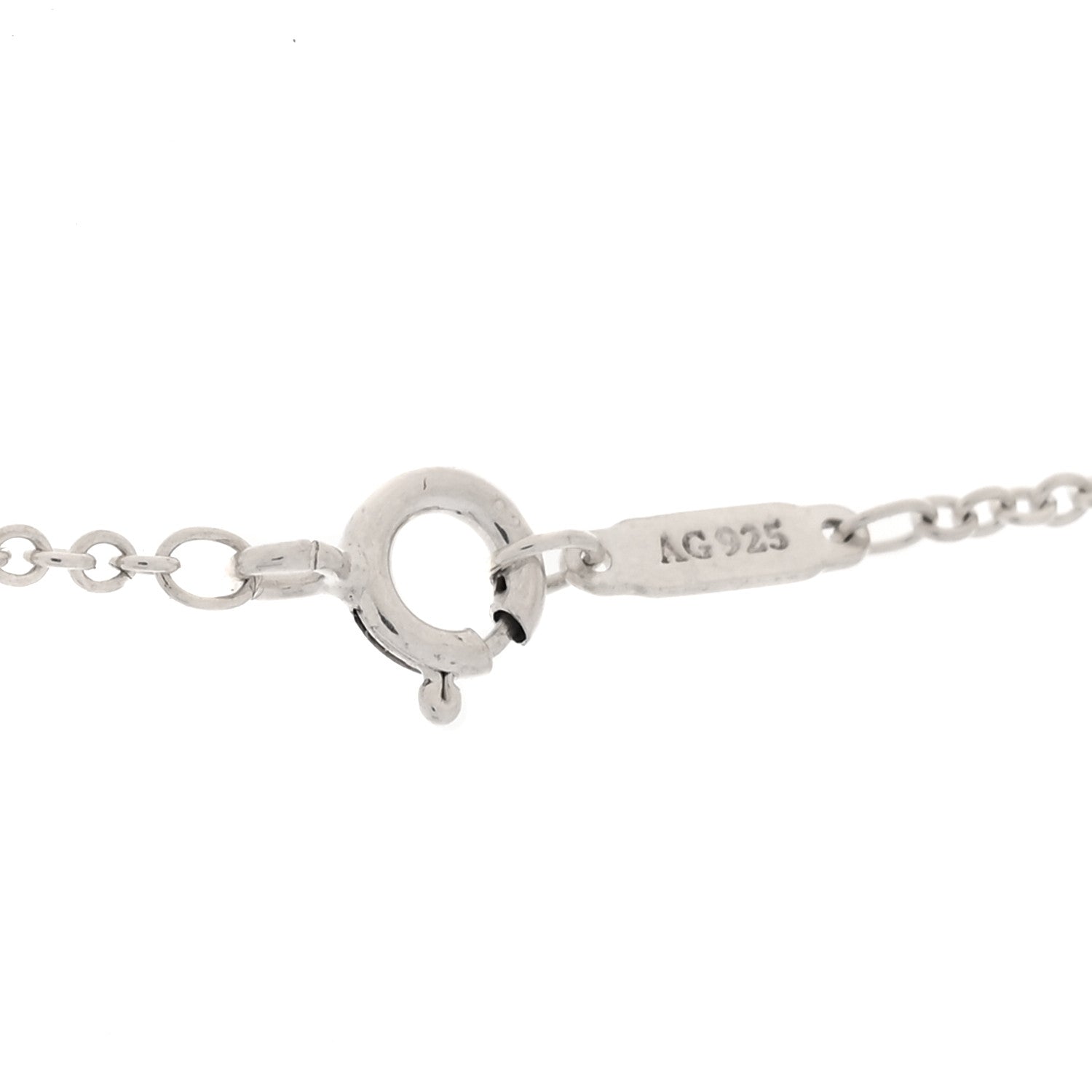 Tiffany Sterling Silver Chain Necklace 31" 4 of 5