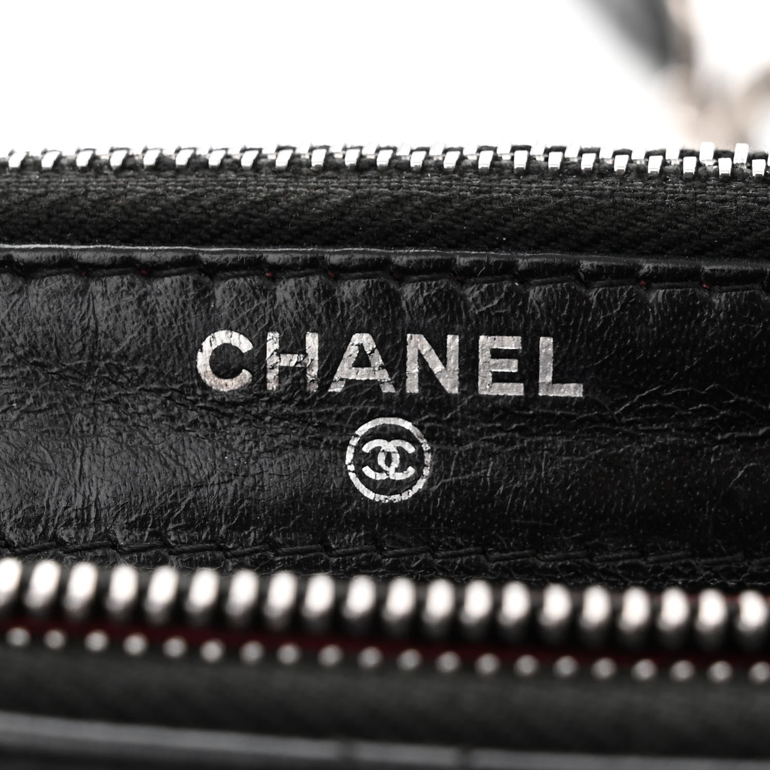Chanel Aged Calfskin Quilted Small Gabrielle Clutch With Chain Black 7 of 12
