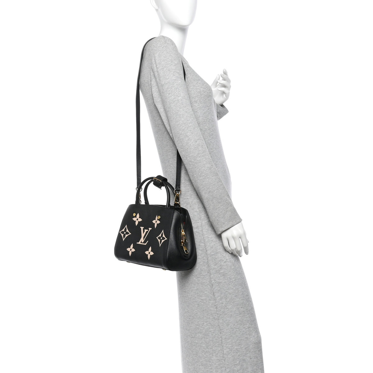 Empreinte Monogram Giant Montaigne BB Black Beige