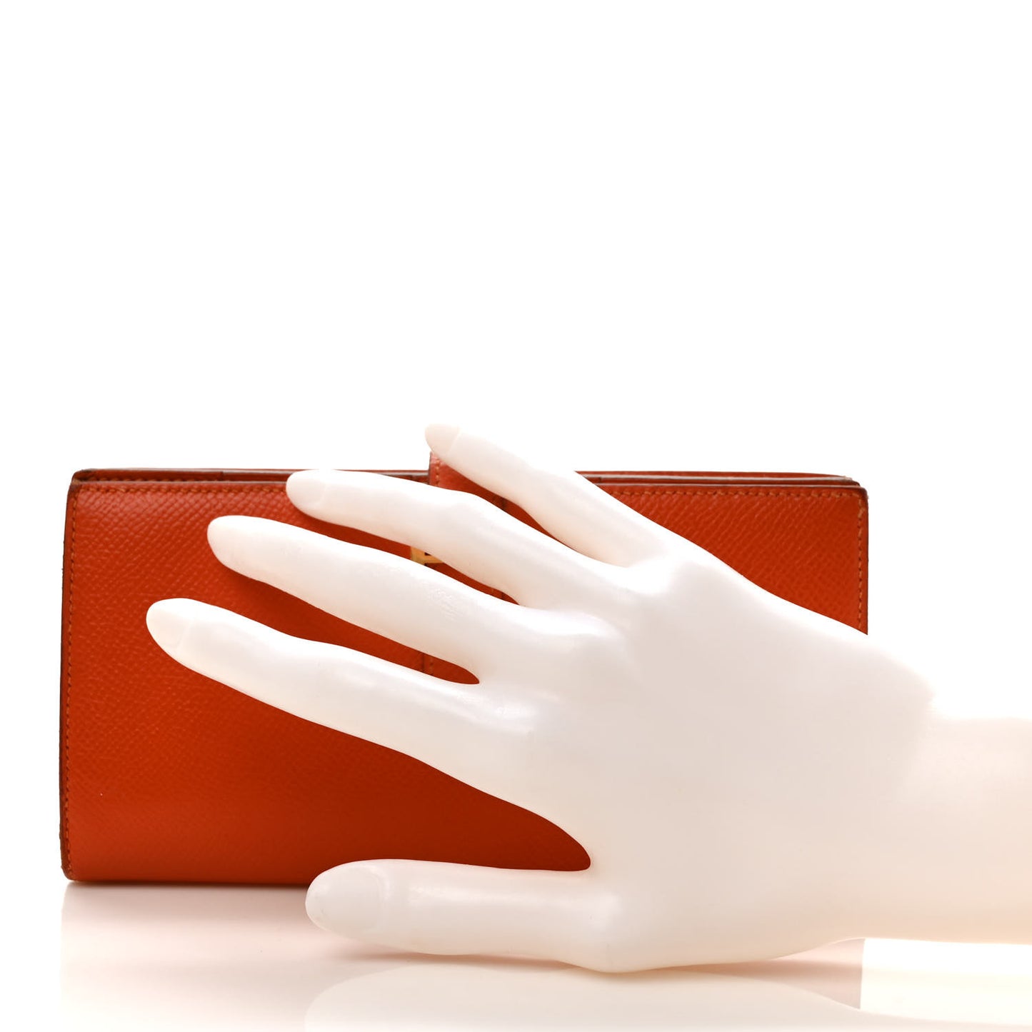 Epsom Bearn Gusset Wallet Orange