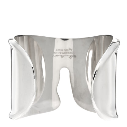 Tiffany Sterling Silver Elsa Peretti Split Cuff 2 of 4