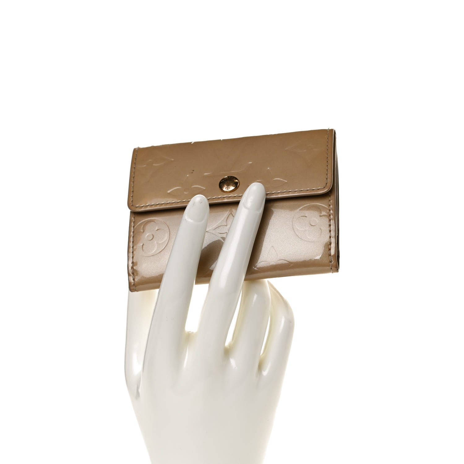 Louis Vuitton Vernis Ludlow Wallet Beige 2 of 10