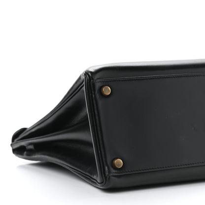 Hermes Box Kelly Retourne 32 Black 9 of 22