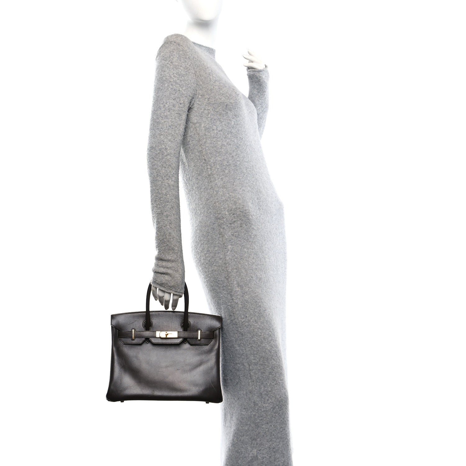 Hermes Box Birkin 30 Chocolate 3 of 10