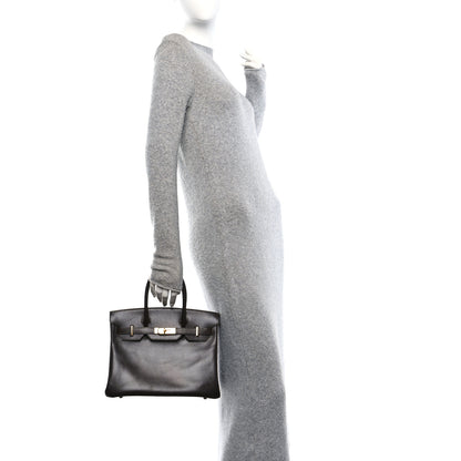 Hermes Box Birkin 30 Chocolate 3 of 10