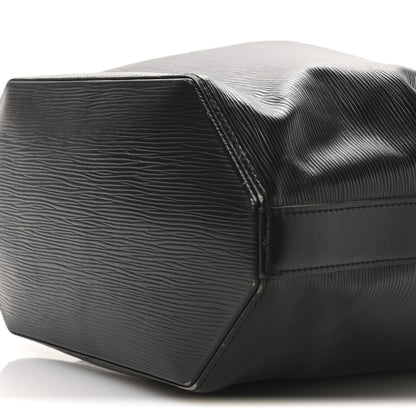 Louis Vuitton Epi Sac D'Epaule GM Black 9 of 10