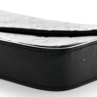 Louis Vuitton Empreinte Pochette Felicie Chain Wallet Black 10 of 10