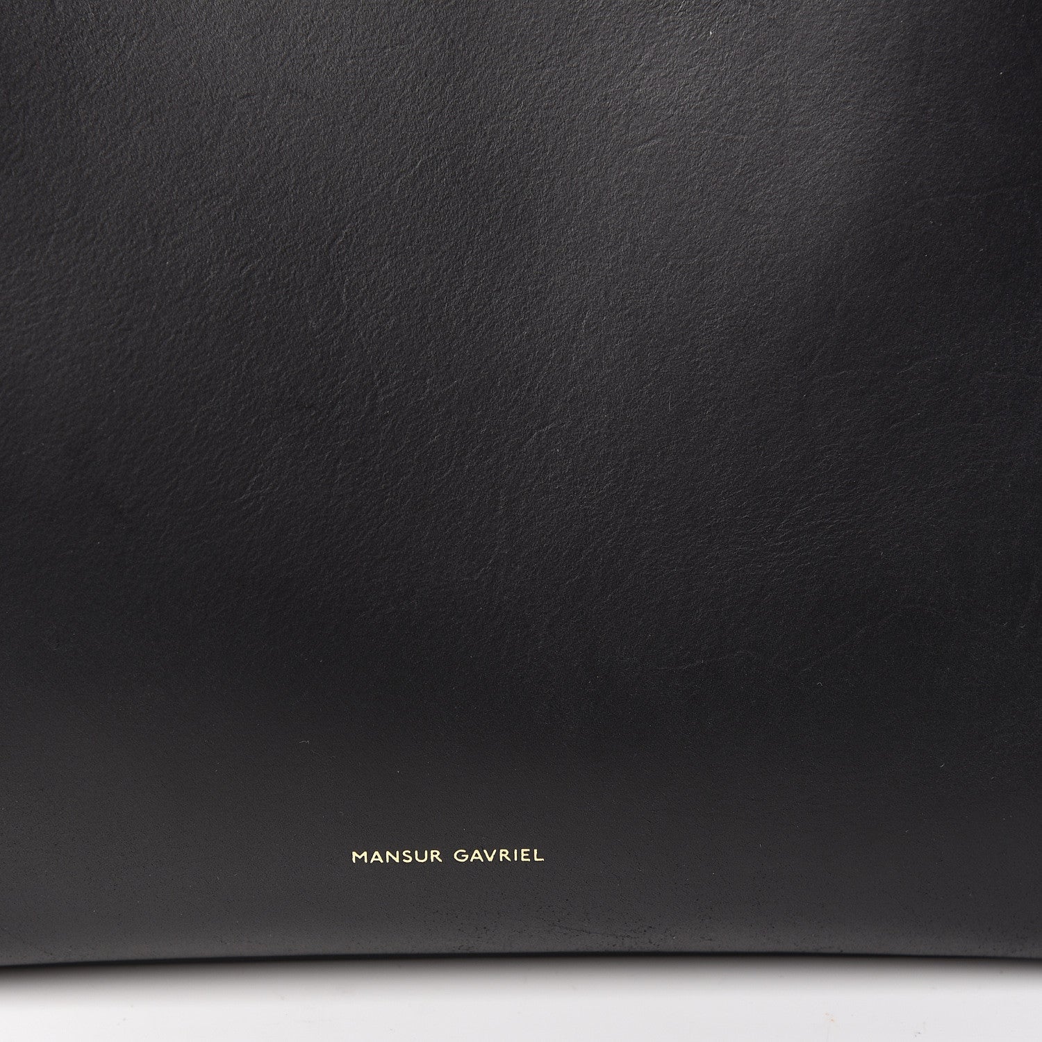 Mansur Gavriel Vegetable Tanned Calfskin Elegant Top Handle Bag Black 8 of 16