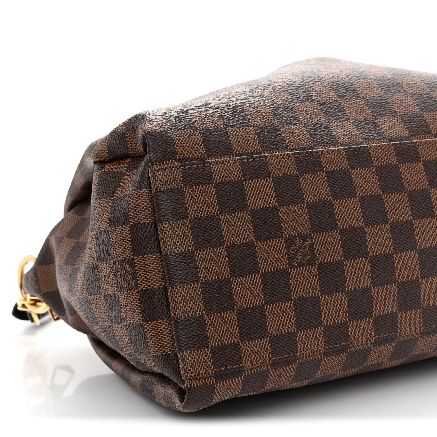 Louis Vuitton Damier Ebene Odeon Tote MM Black 8 of 10
