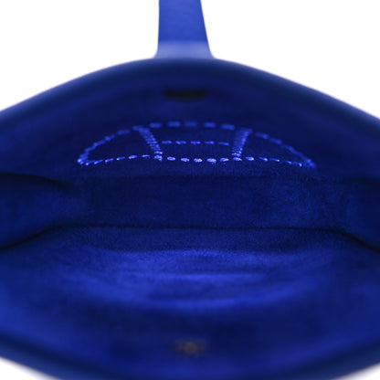 Hermes Taurillon Clemence Evelyne TPM Bleu Electrique 5 of 11