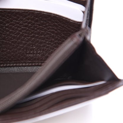 Gucci Monogram Interlocking G Horsebit Web Continental Wallet Dark Brown 5 of 9