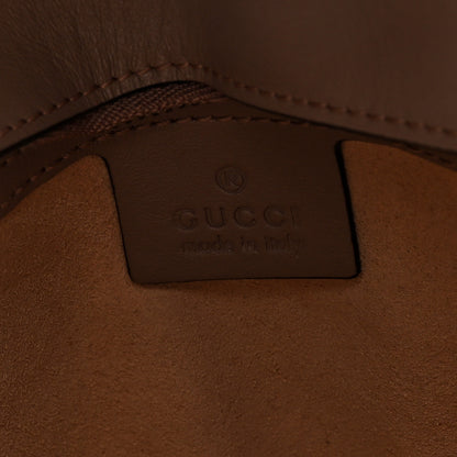 Gucci Calfskin Matelasse Medium GG Marmont Shoulder Bag Porcelain Rose 6 of 10