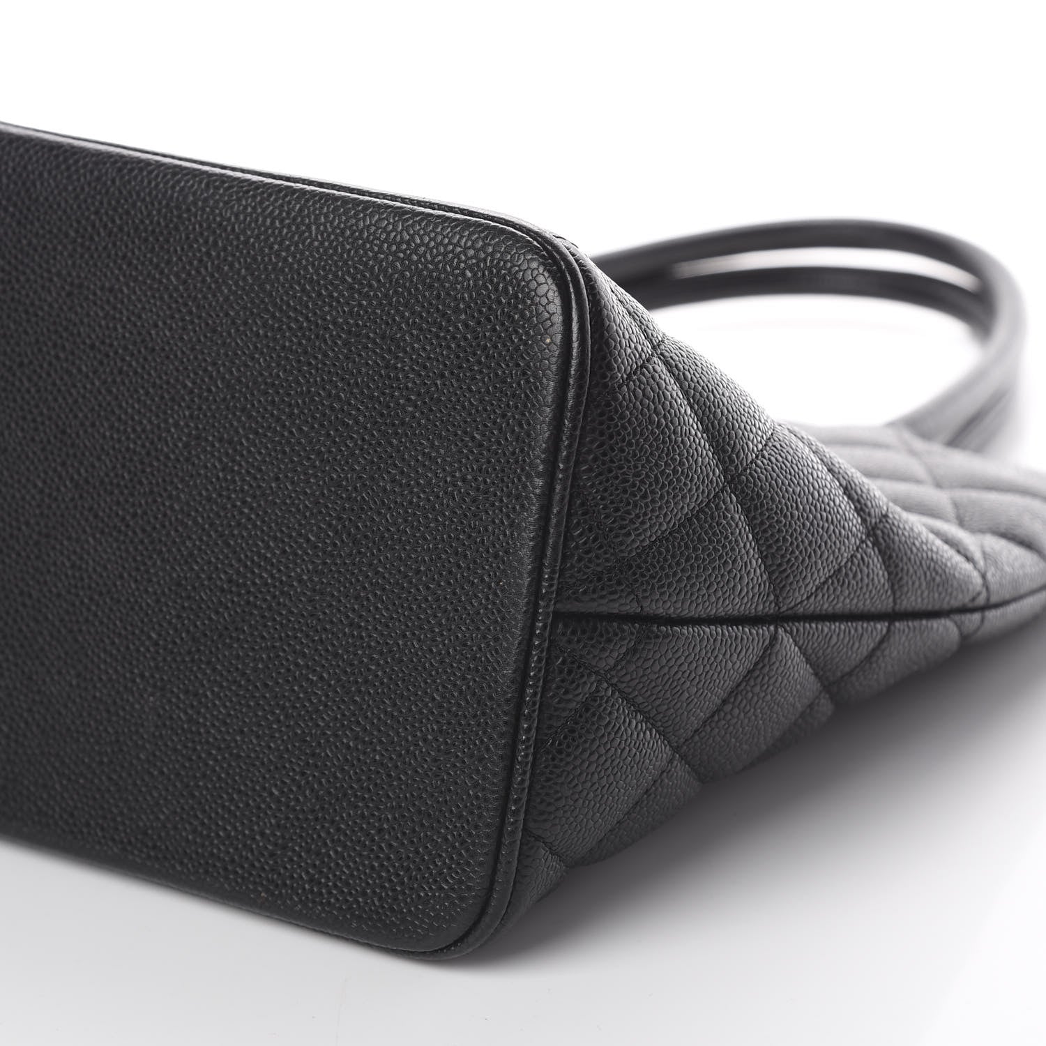 Chanel Caviar Quilted Medallion Tote Black 6 of 8