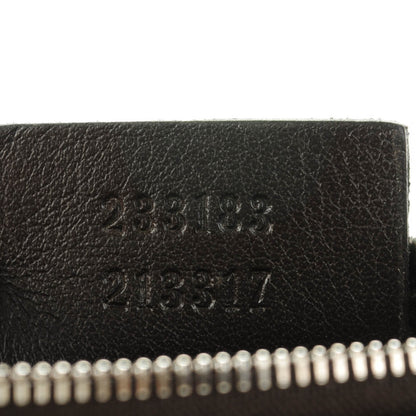 Gucci GG Supreme Monogram Selleria Key Case Beige Ebony Cocoa 7 of 7