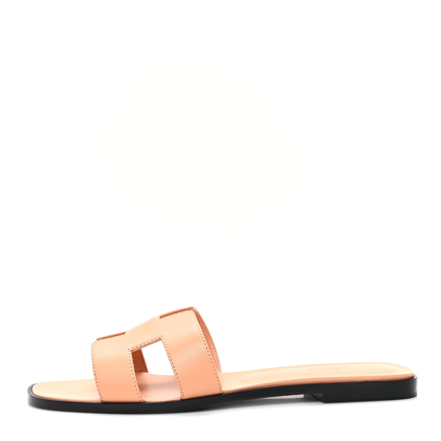 Box Calfskin Oran Sandals 40.5 Granit Rose