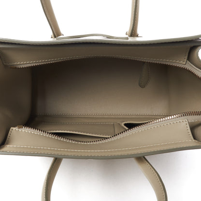 Celine Smooth Calfskin Micro Luggage Mastic 6 of 10