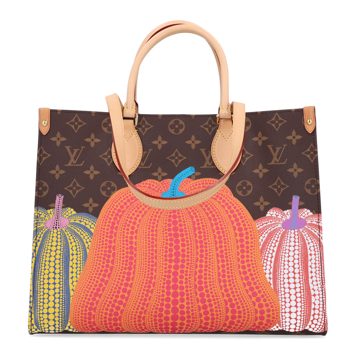 Louis Vuitton LV X YK Monogram Pumpkin Onthego MM Multicolor 1 of 9
