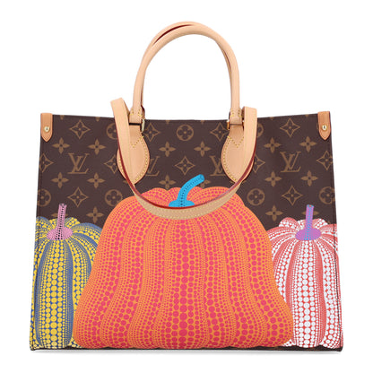 Louis Vuitton LV X YK Monogram Pumpkin Onthego MM Multicolor 1 of 9