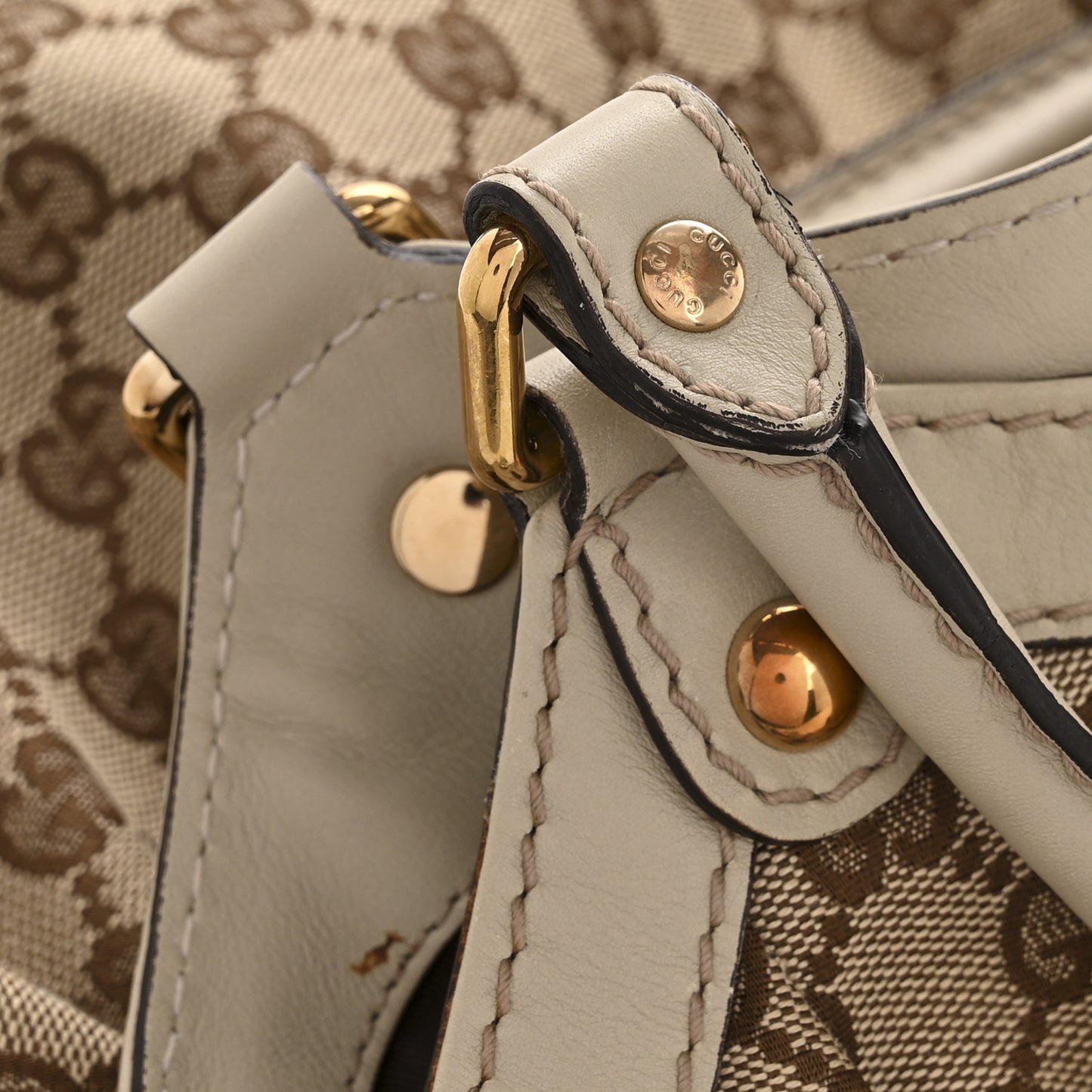 Monogram Large Sukey Tote Off White