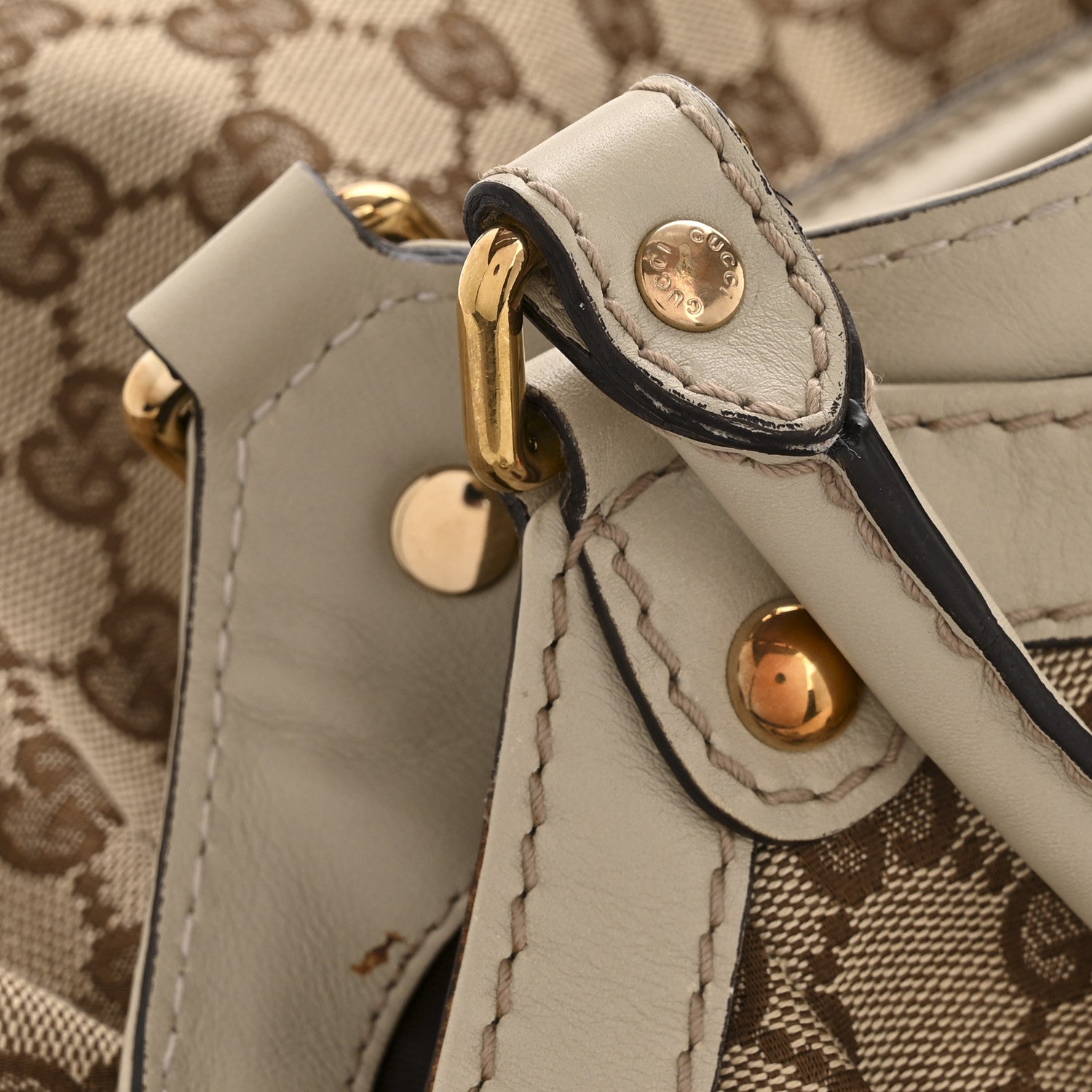 Gucci Monogram Large Sukey Tote Off White 12 of 13