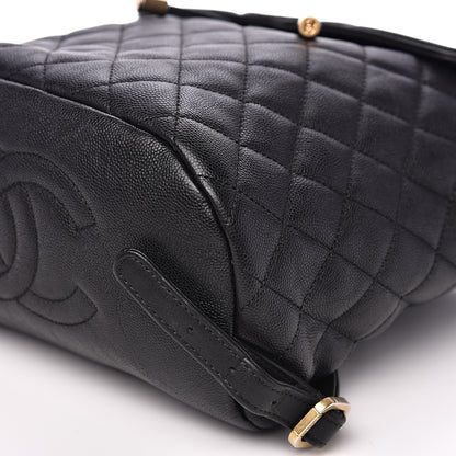 Chanel Caviar Quilted Filigree Backpack Black 8 of 11