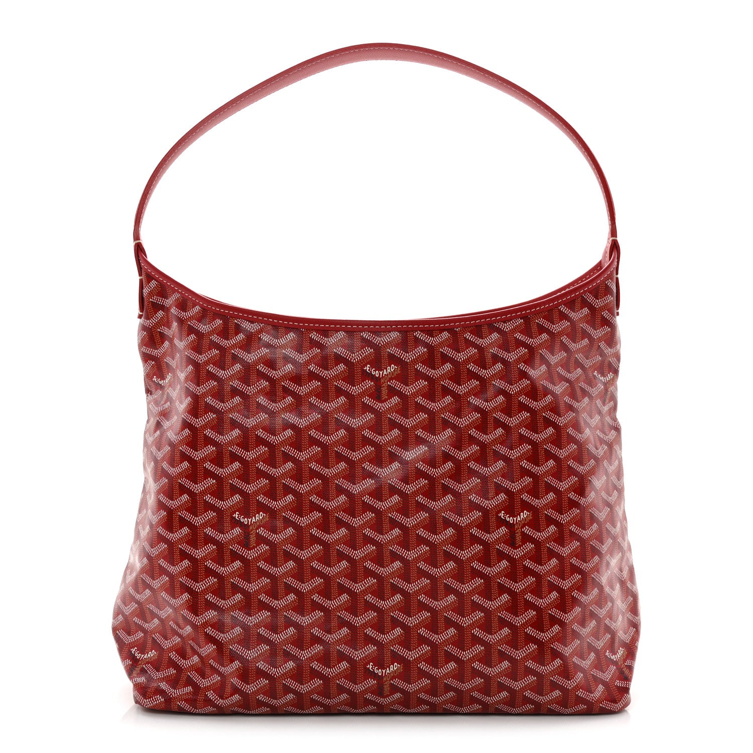 Goyard Goyardine Boheme Hobo Red 1 of 11