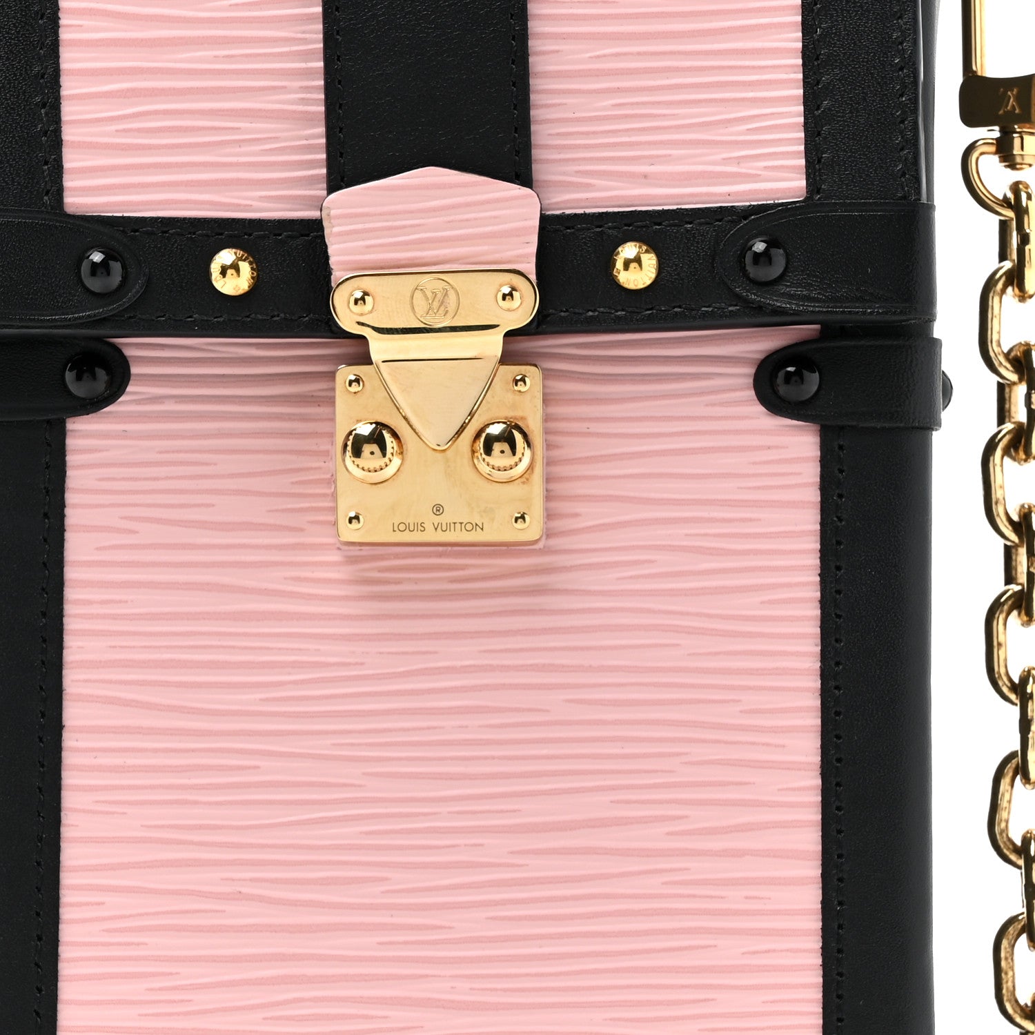 Louis Vuitton Epi Pochette Trunk Verticale Rose Ballerine 7 of 12