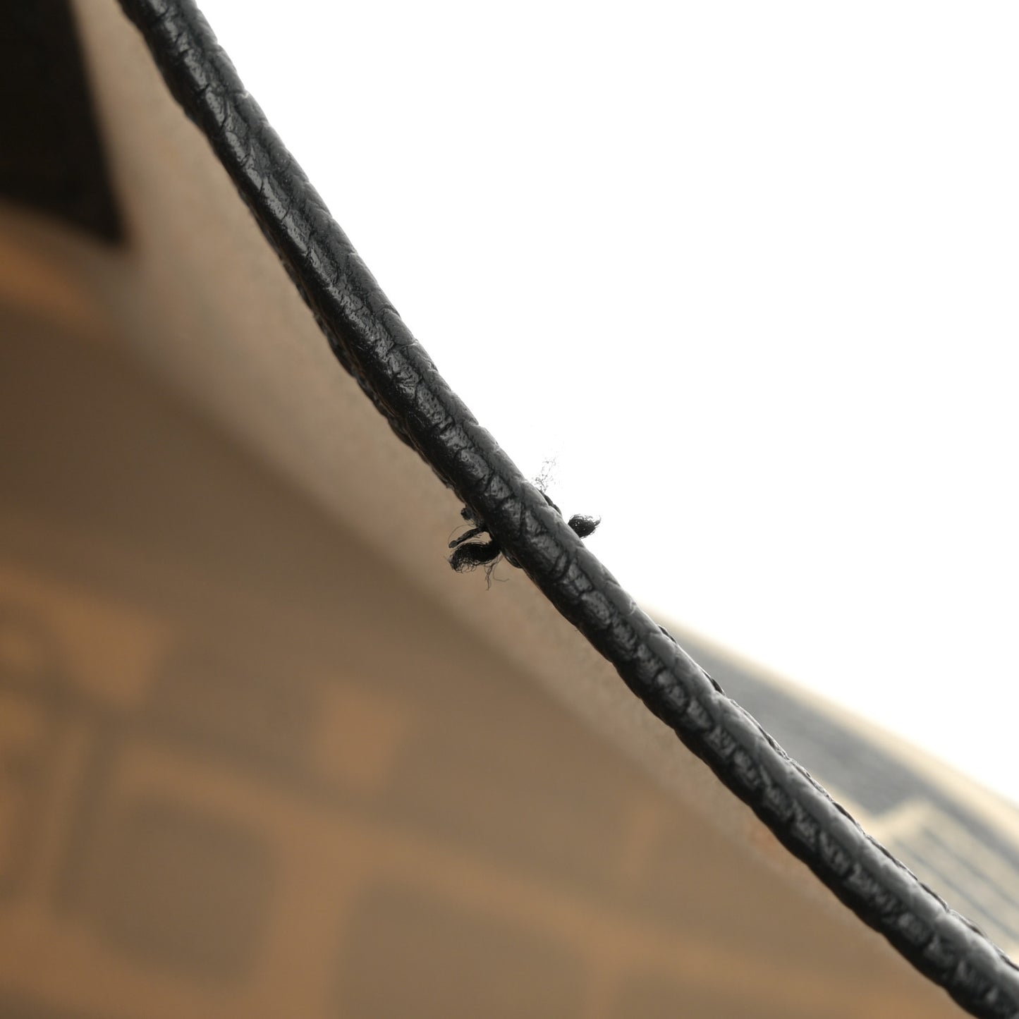 Coated Canvas Le Train Bag Black