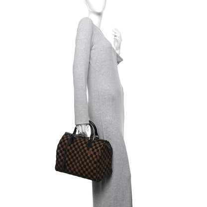 Louis Vuitton Damier Paillettes Speedy 30 Black 2 of 11