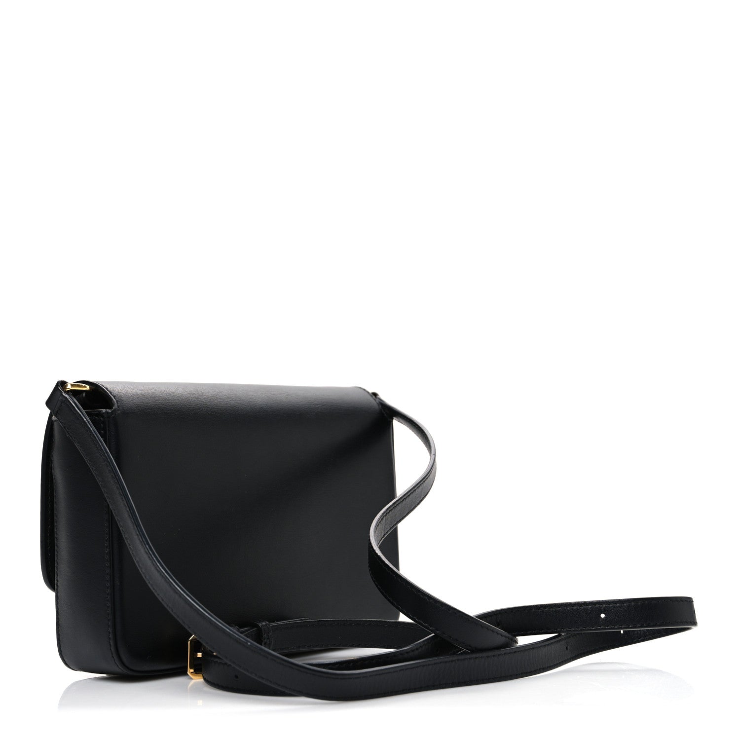 Burberry Calfskin Mini Vintage Check Note Bag Black 2 of 10