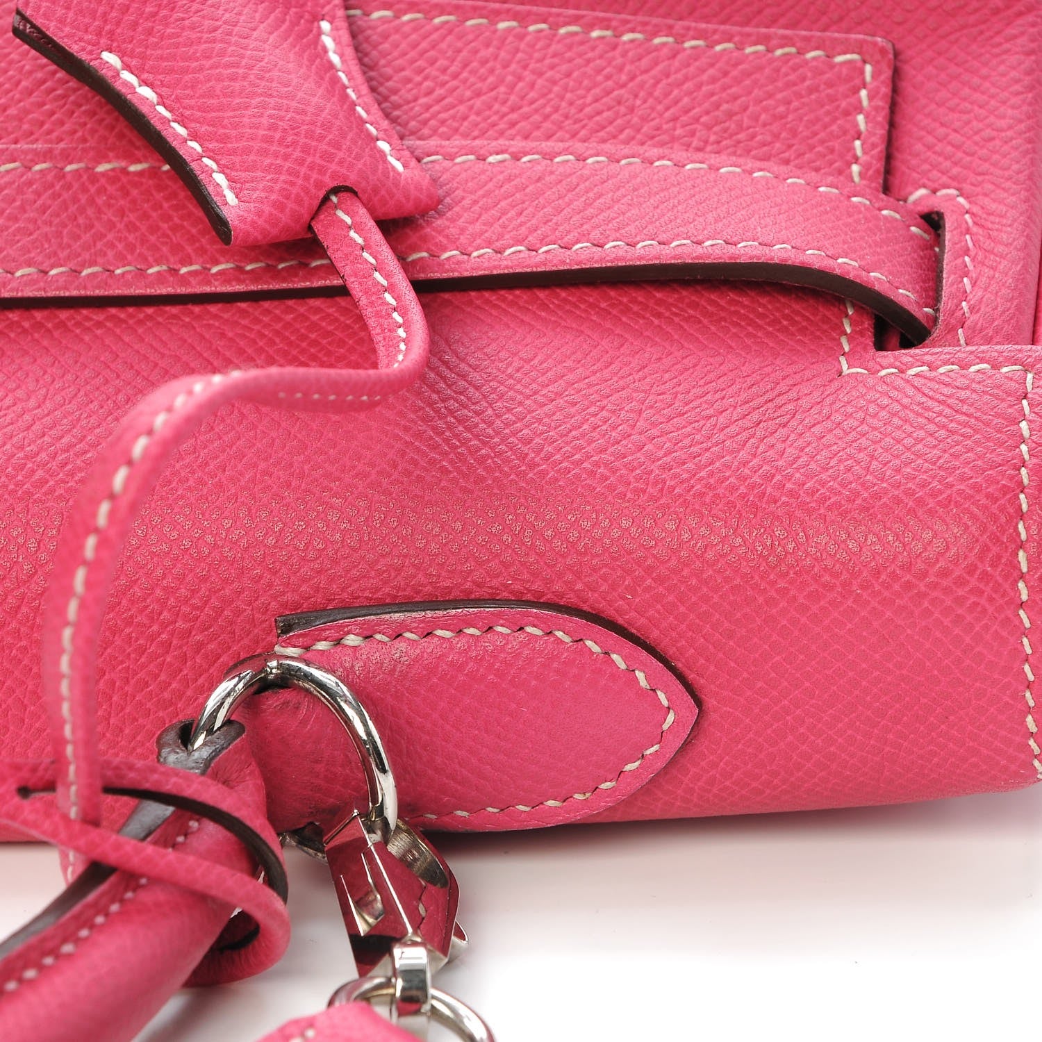 Hermes Epsom Candy Kelly Retourne 35 Rose Tyrien Rubis 31 of 31