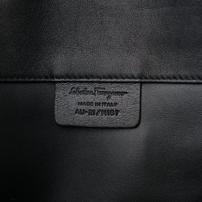 Salvatore Ferragamo Calfskin Medium Studio Bag Black 7 of 16