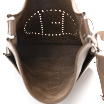 Hermes Taurillon Clemence Evelyne III PM Etoupe 5 of 11