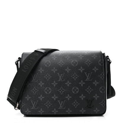 Louis Vuitton Monogram Eclipse District PM NM 1 of 8