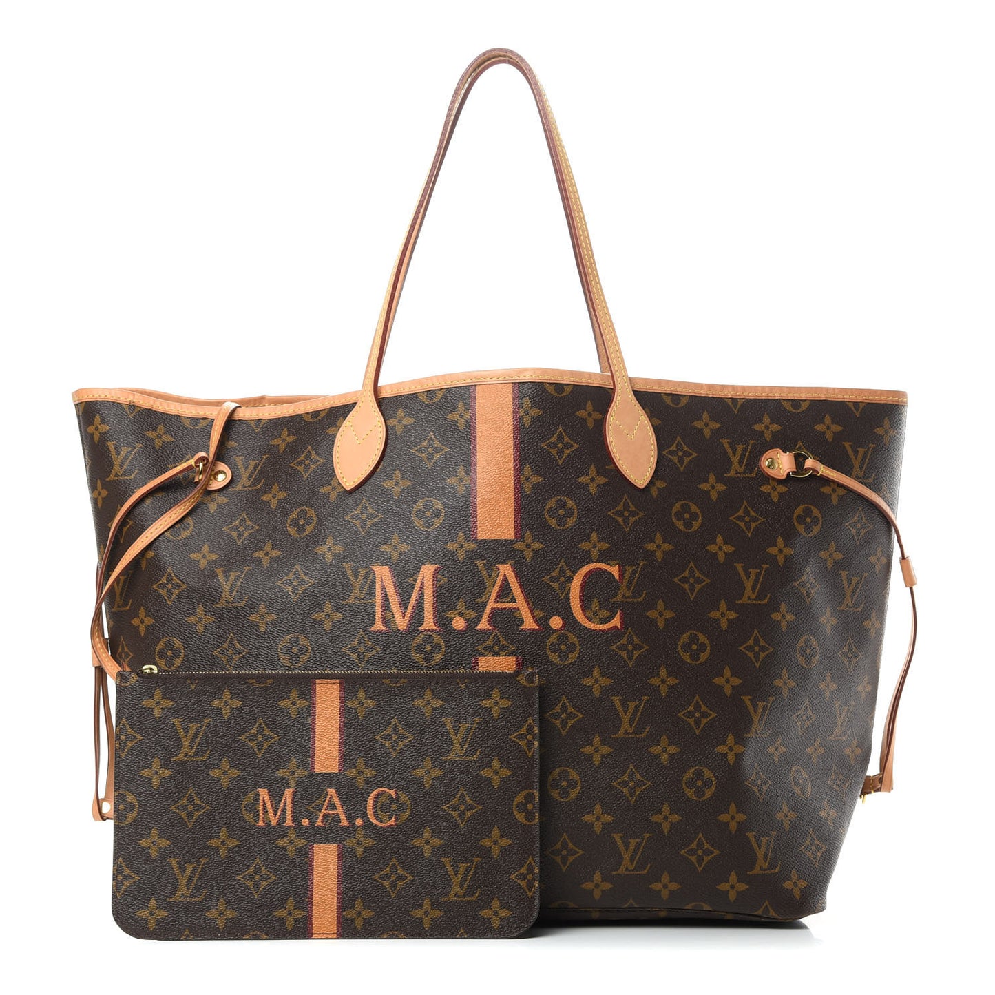 Monogram My LV Heritage Neverfull GM Orange Bordeaux