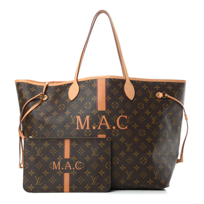 Louis Vuitton Monogram My LV Heritage Neverfull GM Orange Bordeaux 1 of 14